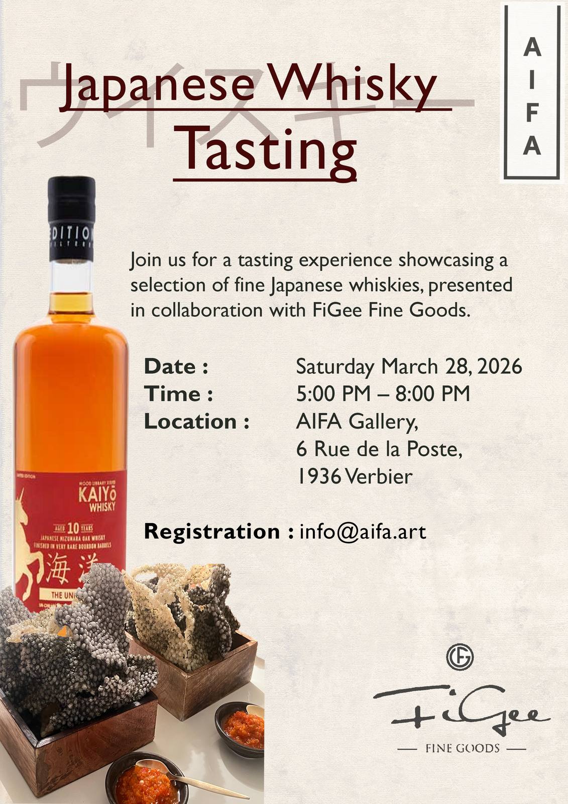 Japanese Whisky Tasting